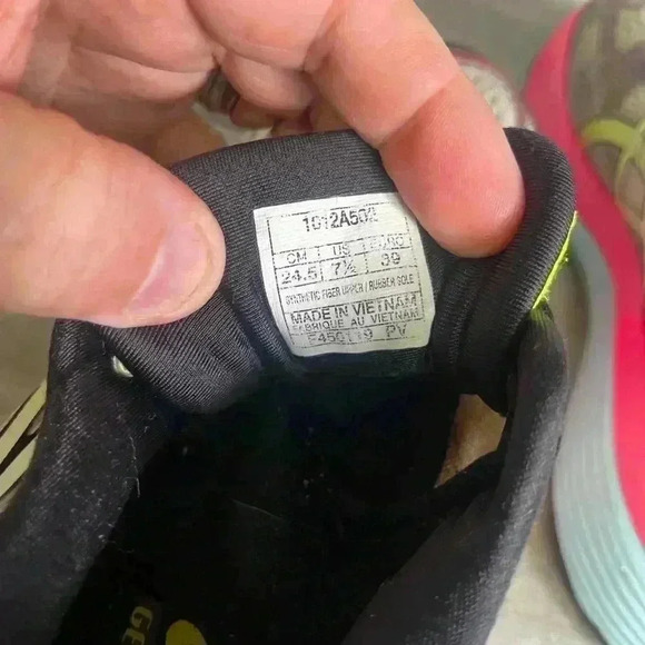 ASICS Gel Nimbus 21 Flyte Foam Shoes Womens 7.5 Cute comfy Running gym workout - Picture 9 of 9